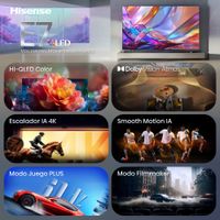 Miniatura 3 de TV HISENSE 75E7S 75" UHD 4K QLED DOLBY VISION ATMOS MODO JUEGO PLUS HDR10+