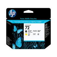 Miniatura 1 de HP 72 MATTE BLACK AND YELLOW