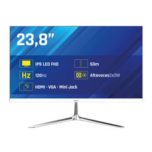 MONITOR-IGGUAL-Monitor-24--IPS-1ms-FHD-120Hz-MM-blanco---23.8--IPS-1920-x-1080-HDMI-VGA-Altavoces