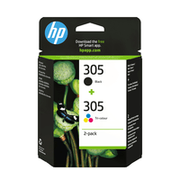 Miniatura 1 de PACK COMBO CARTUCHOS HP 305 NEGRO/ TRICOLOR