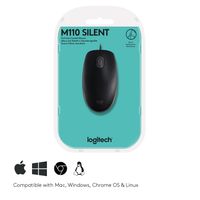 Miniatura 8 de RATON LOGITECH B110 SILENT USB NEGRO