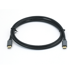 CABLE USB-C MACHO USB-C MACHO USB 3.2  1M TRANSFERENCIA 5G 3A (100W)  VIDEO 4K
