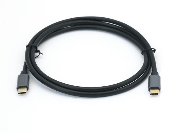 CABLE USB-C MACHO USB-C MACHO USB 3.2 1M TRANSFERENCIA 5G 3A (100W) VIDEO 4K