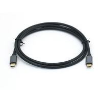 Miniatura 2 de CABLE USB-C MACHO USB-C MACHO USB 3.2  1M TRANSFERENCIA 5G 3A (100W)  VIDEO 4K