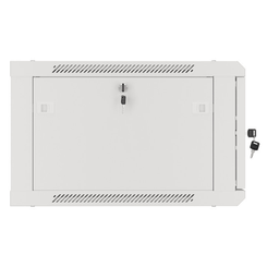 ARMARIO LANBERG MURAL RACK 19Ã?â?¬Â 6U 600X600 FLAT PACK PUERTA CRISTAL GRIS