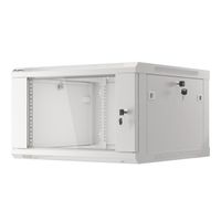 Miniatura 6 de ARMARIO LANBERG MURAL RACK 19Ã?â?¬Â 6U 600X600 FLAT PACK PUERTA CRISTAL GRIS