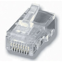 Miniatura 1 de KIT 100 CONECTORES RJ45 EQUIP TELEFONIA 121151