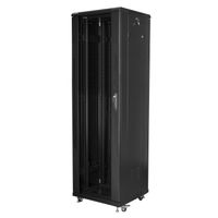 Miniatura 2 de ARMARIO LANBERG RACK 19" 42U 600X600 FLAT PACK BLACK NEGRO