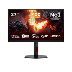 Monitor AOC Q27G4ZDR 26.5" QD-OLED OLED Quad HD HDMI