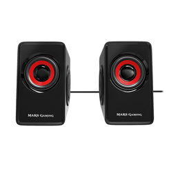 ALTAVOCES 2.0 TACENS MARS GAMING MS1 NEGRO/ROJO