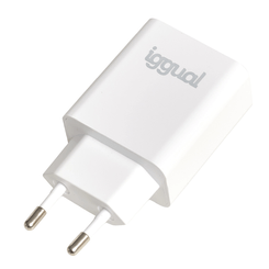 iggual Cargador rápido de pared USB PD tipo C 20W