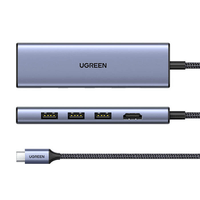 Miniatura 1 de UGREEN 6-IN-1 USB-C TO HDMI 4K 30HZ +3 USB-A3.0+SD TF
