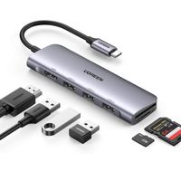 Miniatura 5 de UGREEN 6-IN-1 USB-C TO HDMI 4K 30HZ +3 USB-A3.0+SD TF