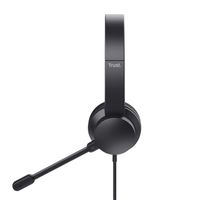 Miniatura 6 de HEADSET TRUST HS-260 25334 USB USB ADAPTADOR USB-C MICROFONO PLEGABLE CON CANCELACION DE RUIDO DIADE