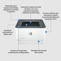 Miniatura 9 de IMPRESORA HP LASERJET PRO 3002DW