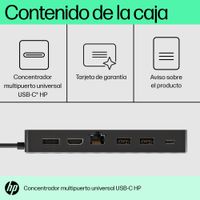 Miniatura 9 de HUB HP MULTIPUERTO USB-C 50H98AA#ABB