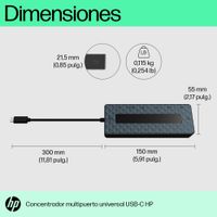 Miniatura 10 de HUB HP MULTIPUERTO USB-C 50H98AA#ABB