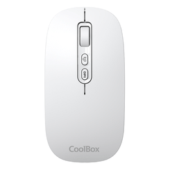 RATON COOLBOX W02-IA 1.600DPI INALAMBRICO BLANCO