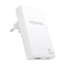 AISENS-Cargador-De-Pared-GaN-Ultra-Delgado-65W--1xUSB-C-PD3-0-QC4-0--1xUSB-A-QC3-0--Blanco