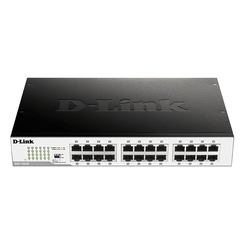 SWITCH 24 PUERTOS 10/100/1000 DLINK 24xG+F+ENet RJ45 19"