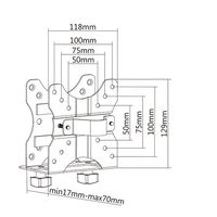 Miniatura 9 de SOPORTE CPU VESA EQUIP PARA SOPORTES DE MONITOR O ESCRITORIO  TIPO NUC 650890