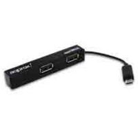 Miniatura 2 de HUB 4 PUERTOS USB 2.0 APPROX ANDROID NEGRO