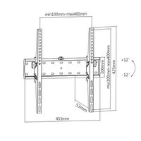 Miniatura 3 de TV WALL MOUNT TILT 32"-Â55"Â 40KGS