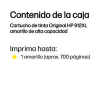 Miniatura 4 de CARTUCHO HP AMARILLO 912XL
