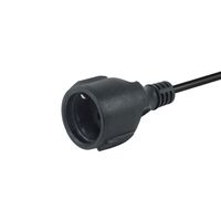 Miniatura 3 de CABLE ALIMENTACION SHUKO HEMBRA A  IEC MACHO C14 0.25M 112106