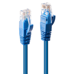 LINDY 1M CAT.6 U/UTP CABLE, BLUE (48017)