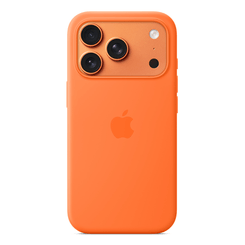 iPhone 17 Pro Silicone Case with MagSafe   Orange