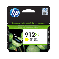 HP 912XL HIGH YIELD YELLOW ORIGINAL INK CARTRID GE