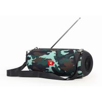 Miniatura 10 de ALTAVOZ PORTATIL GEMBIRD SPK-BT-17-CM COM RÇ±DIO FM 2X5W RMS BLUETOOTH CAMUFLAJE