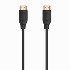 AISENS Cable HDMI V2 0 Premium Alta Velocidad   Hec 4K 60Hz 18Gbps  A M A M  Negro  0 5m