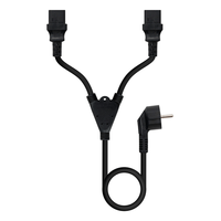 Miniatura 1 de Nanocable CABLE ALIMENTACIÓN CEE7/M - 2XC13/H, 3 M
