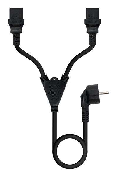 Nanocable CABLE ALIMENTACIÓN CEE7/M - 2XC13/H, 3 M