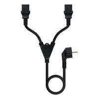 Miniatura 2 de Nanocable CABLE ALIMENTACIÓN CEE7/M - 2XC13/H, 3 M