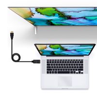 Miniatura 5 de CONVERSOR NANO CABLE DISPLAYPORT/MACHO A HDMI/MACHO 3M NEGRO
