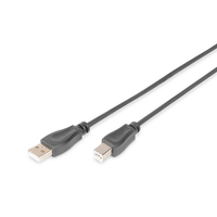Miniatura 1 de USB 2.0 connection cable  type A - B M/M  0.5m  USB 2.0 conform  bl