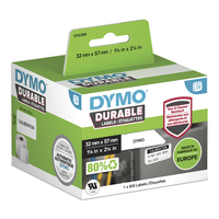Miniatura 1 de ROLLO 800 ETIQUETAS PLASTICAS LW DURABLE 57MM X 32MM DYMO 2112289