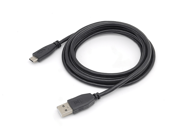 CABLE 2.0 USB-A MACHO USB-C MACHO 3M TRANSFERENCIA 480MBPS COLOR NEGRO
