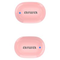 Miniatura 3 de AURICULAR INTRAUDITIVO BLUETOOTH AIWA EBTW-150PK PINK BT 5.0 TWS ESTUCHE DE RECARGA CON BATERIA DE L