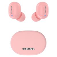 Miniatura 7 de AURICULAR INTRAUDITIVO BLUETOOTH AIWA EBTW-150PK PINK BT 5.0 TWS ESTUCHE DE RECARGA CON BATERIA DE L