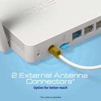 Miniatura 5 de Keenetic Hero 4G+ Router Wifi6 Mesh AX1800 4xGbi