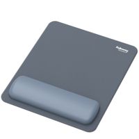 Miniatura 2 de ALFOMBRILLA CON REPOSAMUNECAS BREYTA AZUL RECICLADO FELLOWES 100142557