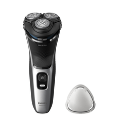 AFEITADORA PHILIPS S3143/00 3 CABEZALES FLEXIBLES 5D USO EN HUMEDO Y SECO INALAMBRICA RECARGABLE