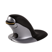 Miniatura 1 de Raton Ergonomico Vertical Penguin TAM M inalambrico Ambidiestro