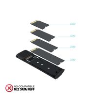 Miniatura 5 de CARCASA TOOQ TQE-2230B M.2 NVMe PCIe USB 3.1 GEN2 NEGRO