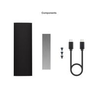 Miniatura 9 de CARCASA TOOQ TQE-2230B M.2 NVMe PCIe USB 3.1 GEN2 NEGRO