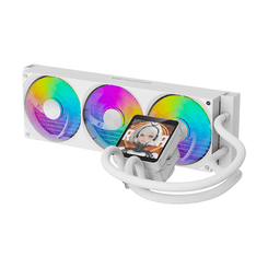 darkFlash DW DV360SMAX W EU1 sistema de refrigeraci  n para ordenador Procesador Sistema de refrigeraci  n l  quida todo en uno 36 cm Blanco 1 pieza s